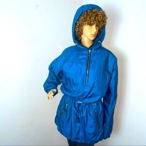 Nils American Vintage 1/2 Zip Pullover Ski Jacket – Blue, Size 10